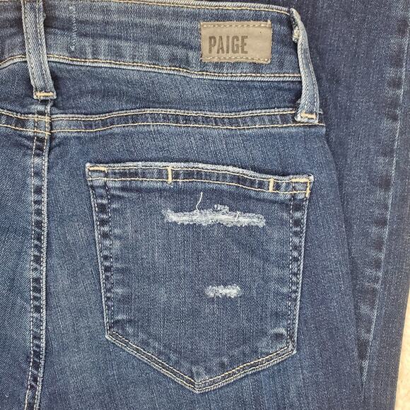 Paige Verdugo Ankle Skinny Jeans 25 / 0 - Picture 8 of 10